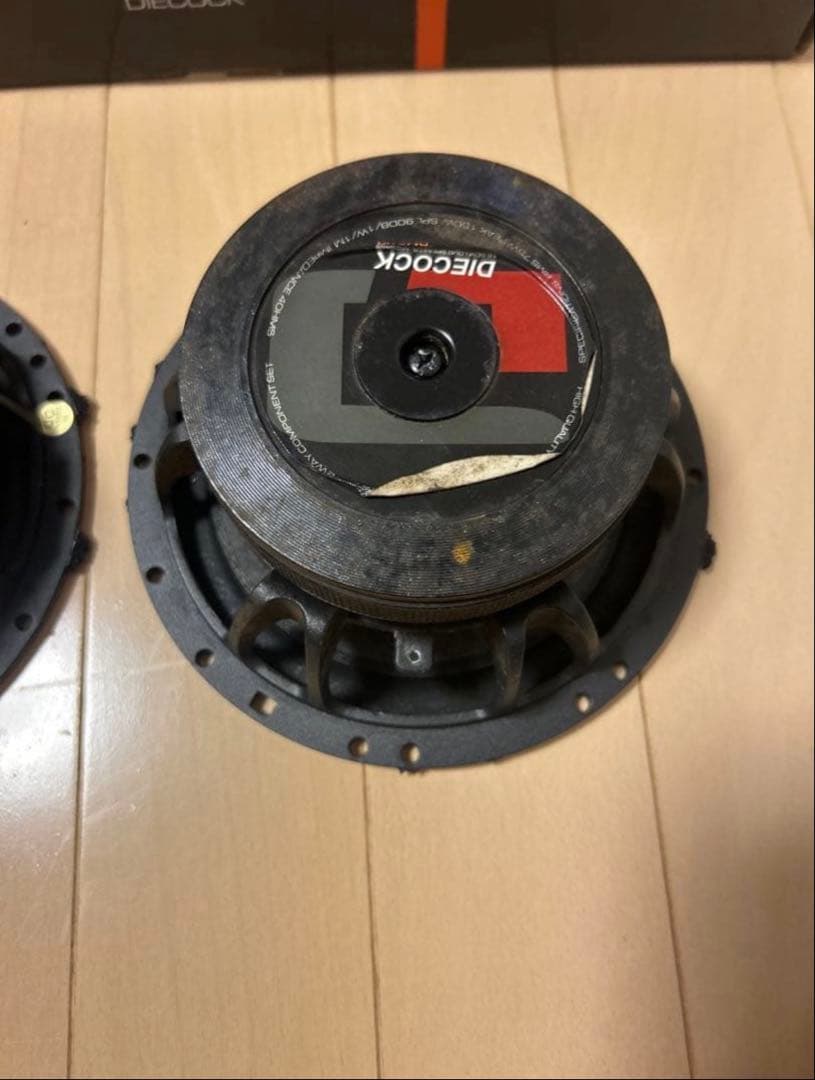 DIECOCK DC6-XR 2ウェイコンポーネント スピーカー