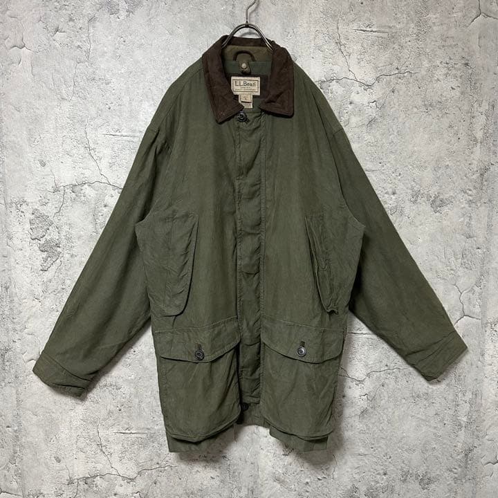 【激レア◎】L.L.Bean　ハンティングジャケット　スウェード　古着　90s◎