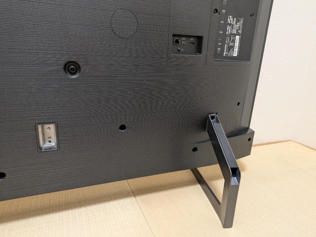 2022年製 ハイセンス 75U8FG 75V型 4Kチューナー内蔵液晶テレビ