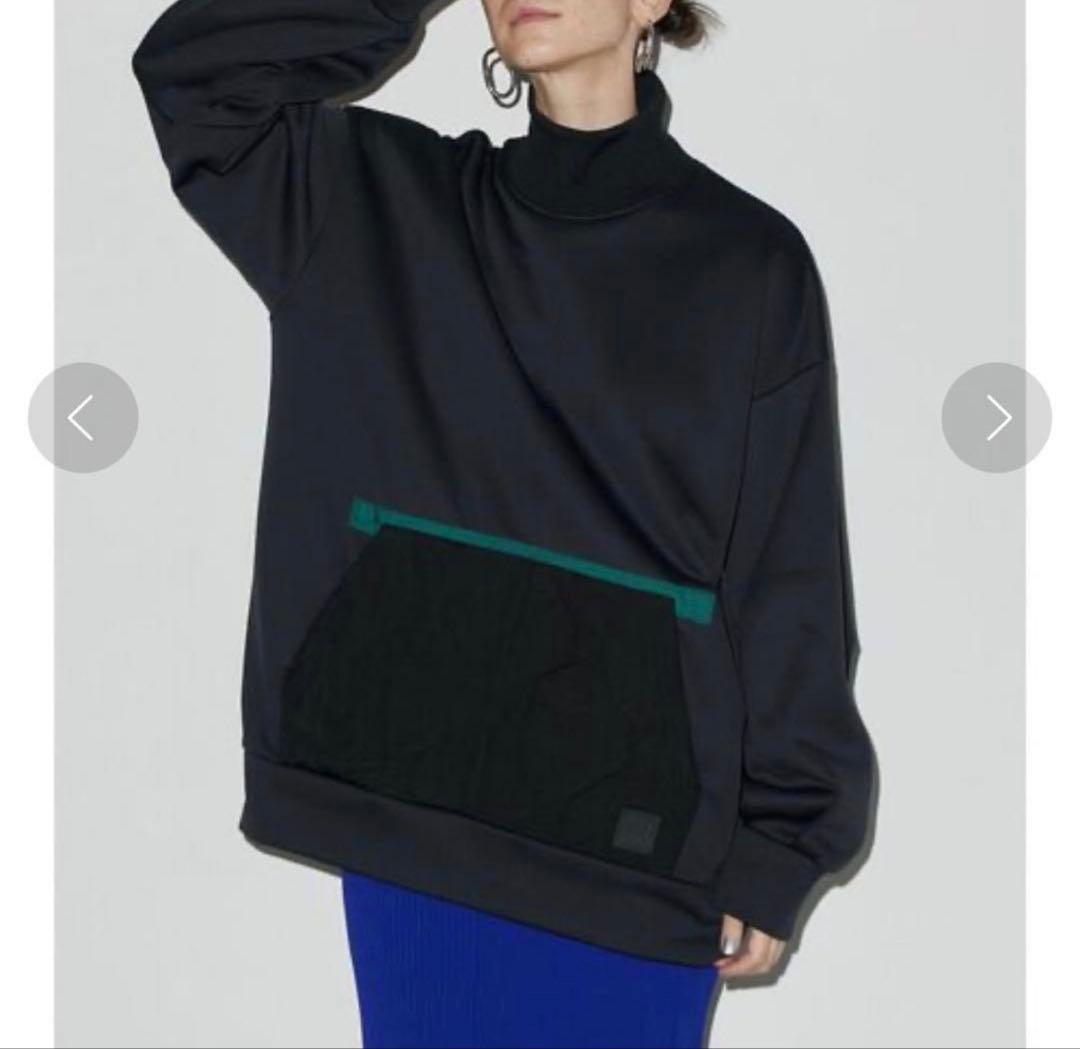 定価3.3万円✨️UN3D QUILTING DOCKING SWEAT ブラック