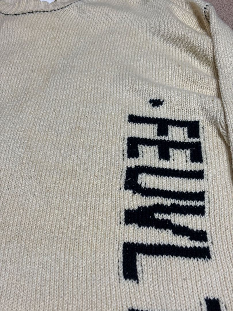 doublet hidden message knit/ダブレット/ニット