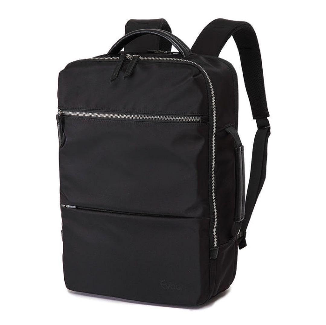 Evoonビジネスリュック Emma レディース 18L 15インチPC収納 黒