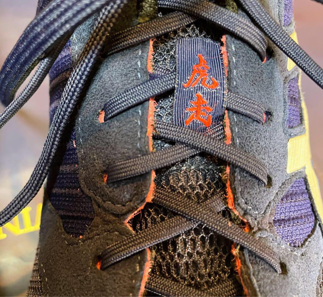 A美品アシックスターサージールランニングシューズ軽量ネイビー×シルバー28.5