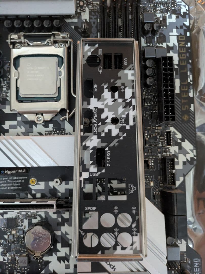 H470 STEEL LEGEND マザーボード+Core i9-10850K