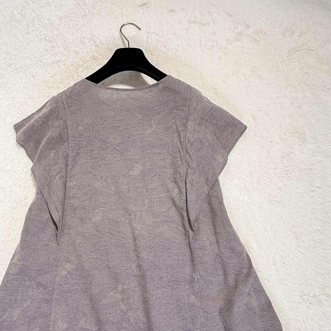 希少✨　ヨーガンレール／ババグーリ　大波のチュニック　ゆったり　23SS