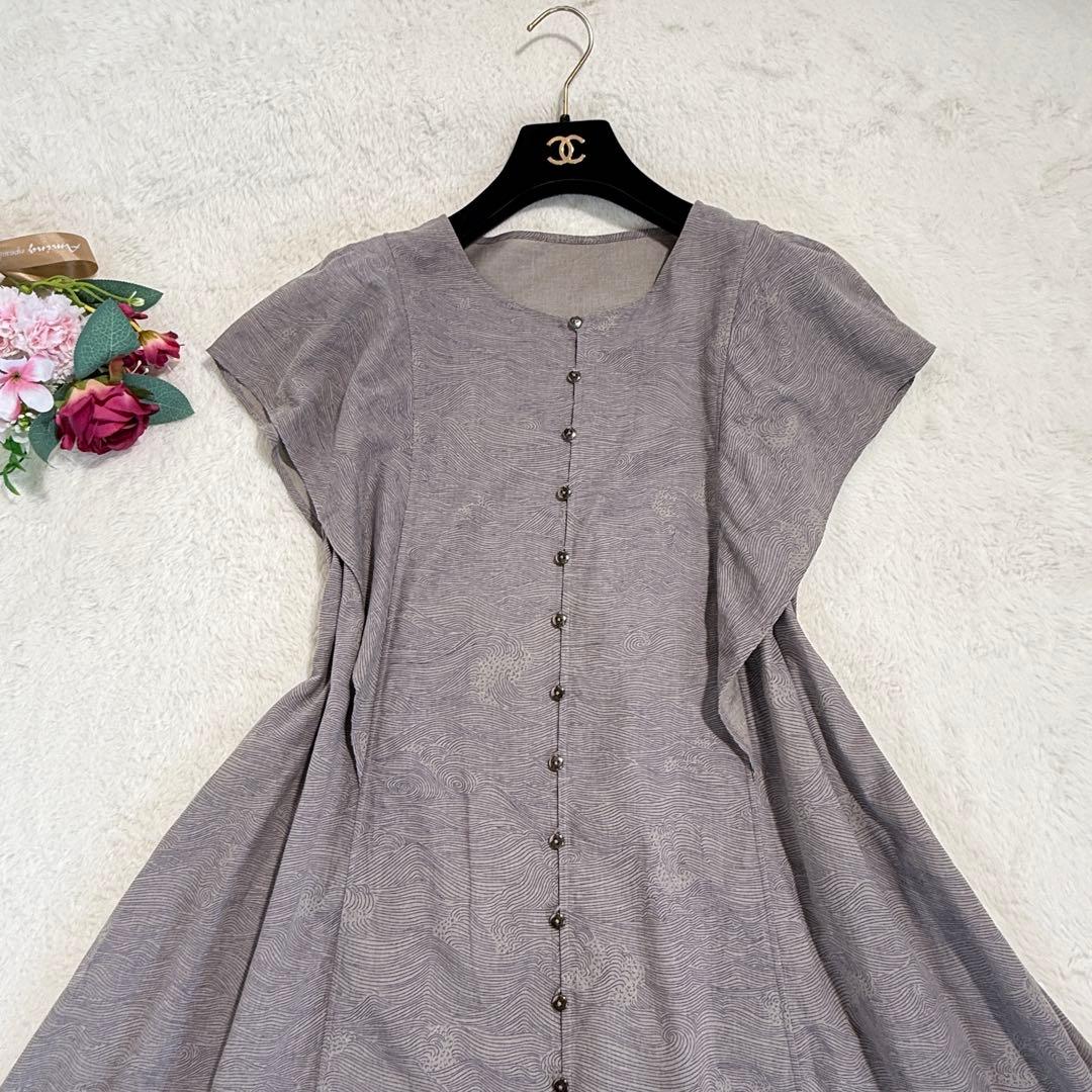 希少✨　ヨーガンレール／ババグーリ　大波のチュニック　ゆったり　23SS