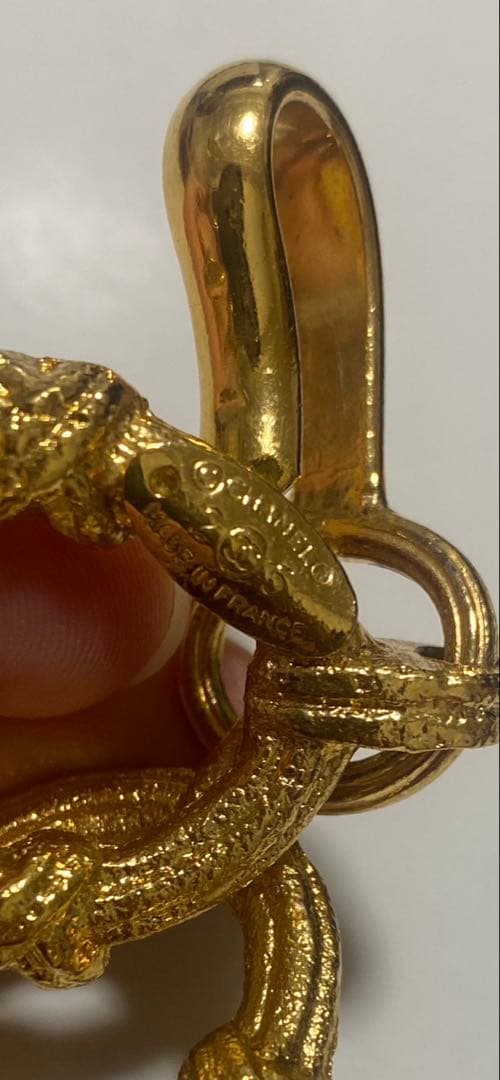 CHANEL チェーンベルト ゴールド