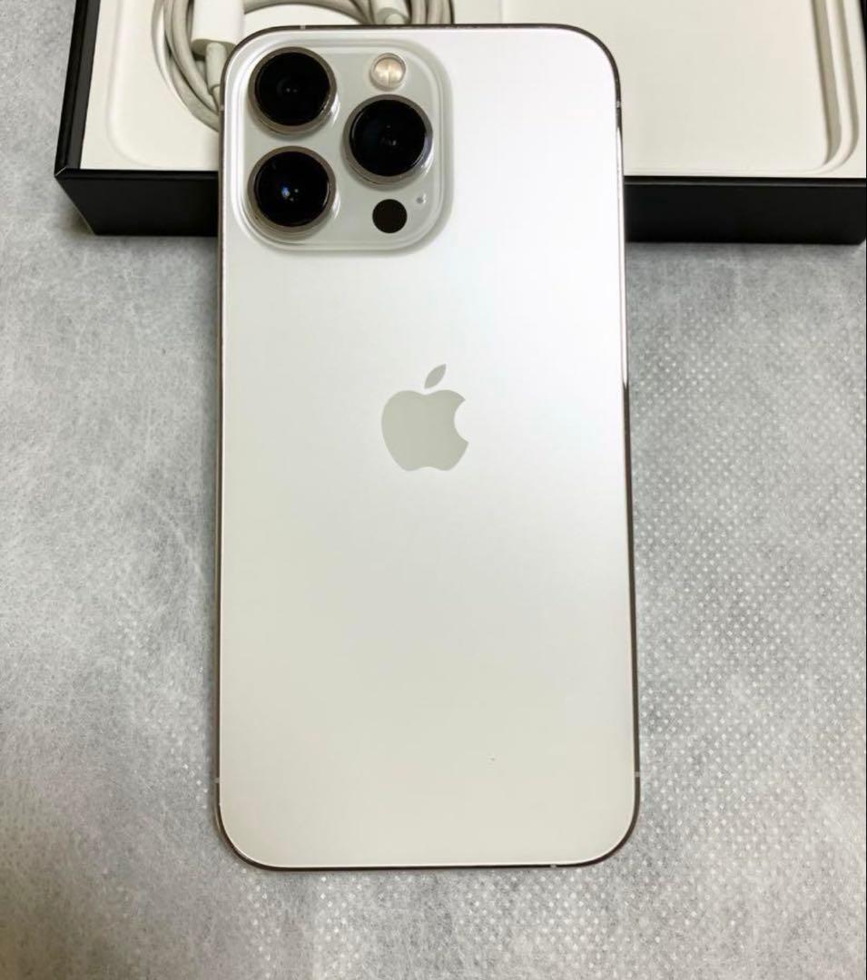 Apple iPhone 13 Pro シルバー 本体/美品/バッテリー交換済