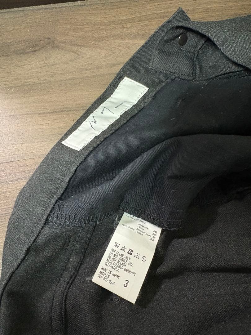 ANCELLM STRAIGHT PANTS スタプレ ANC-PT37 3