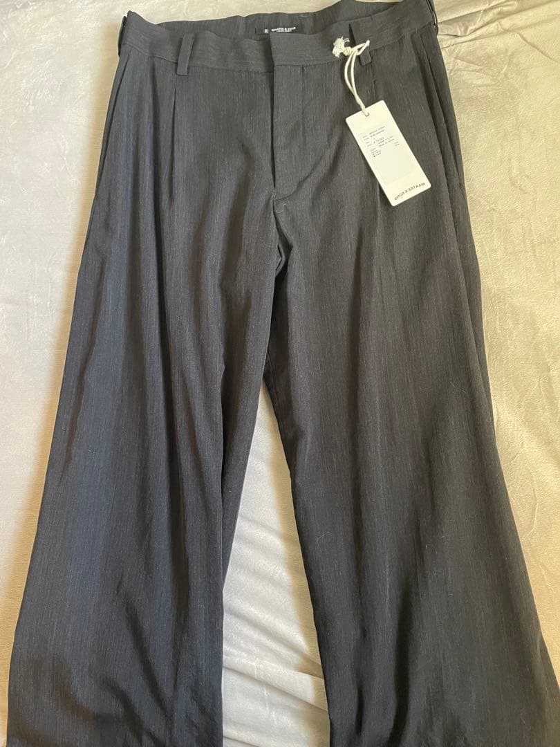 maatee&sons 25SS 俺のサマーウール 無双トラウザーズ サイズ1