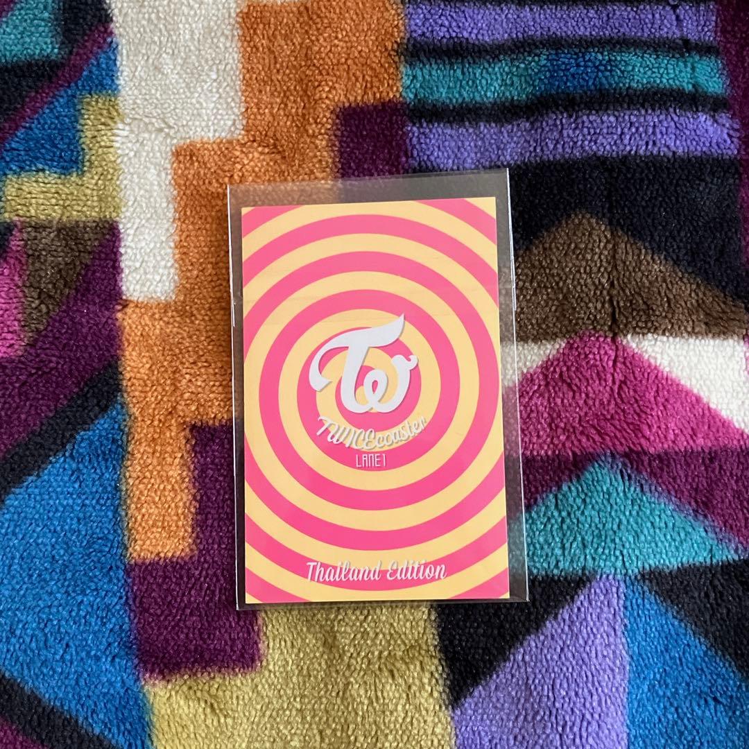 TWICE coaster LANE1 トレカ ミナ タイ盤