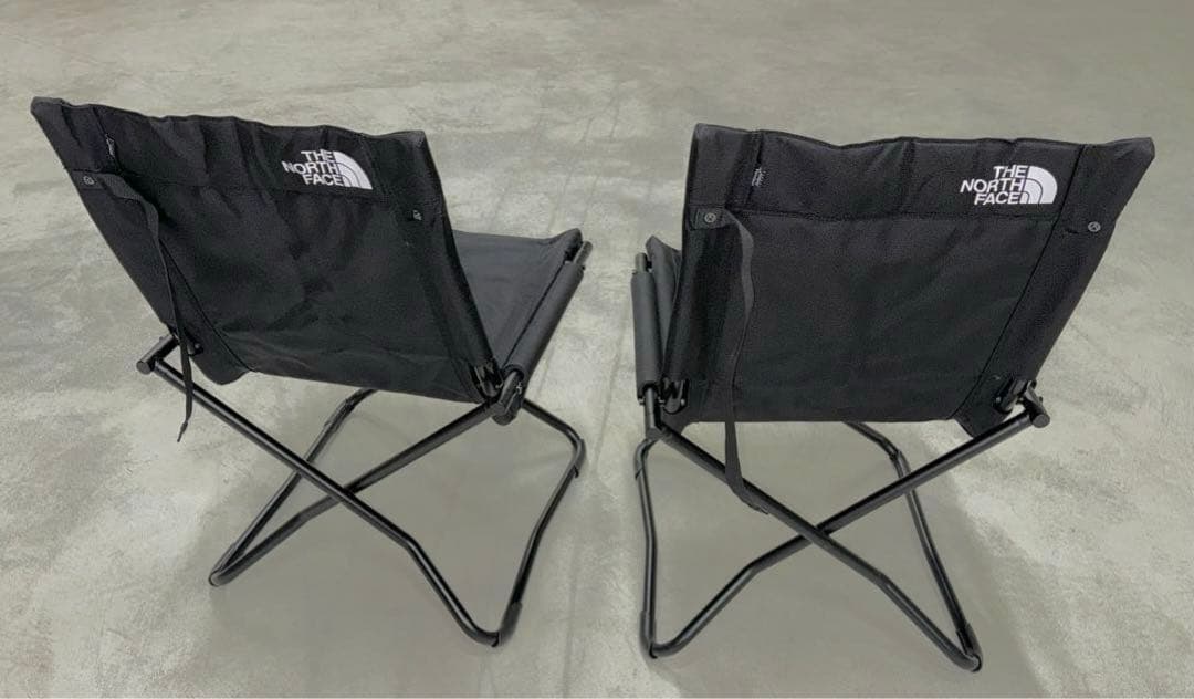 The North Face キャンプチェア ブラック 2脚