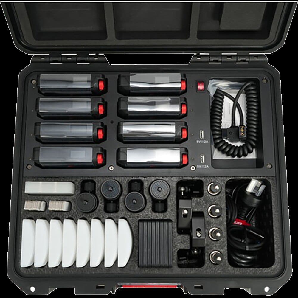 AputureMC PRO 8Light Kit磁着設計撮影ライト充電ケース付き