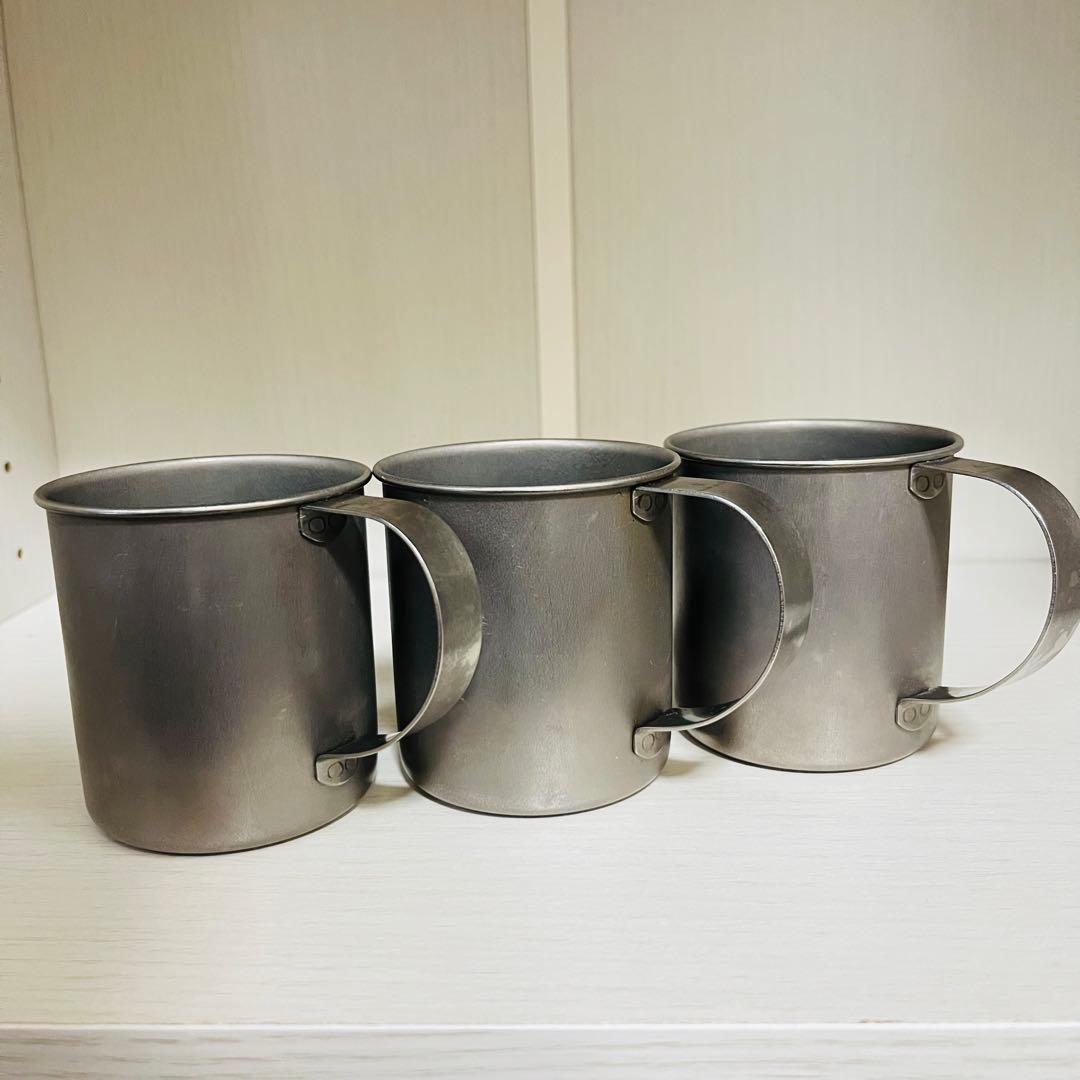 【3個セット✨レア】 peak 廃盤品 固定ハンドル　チタンマグ 220