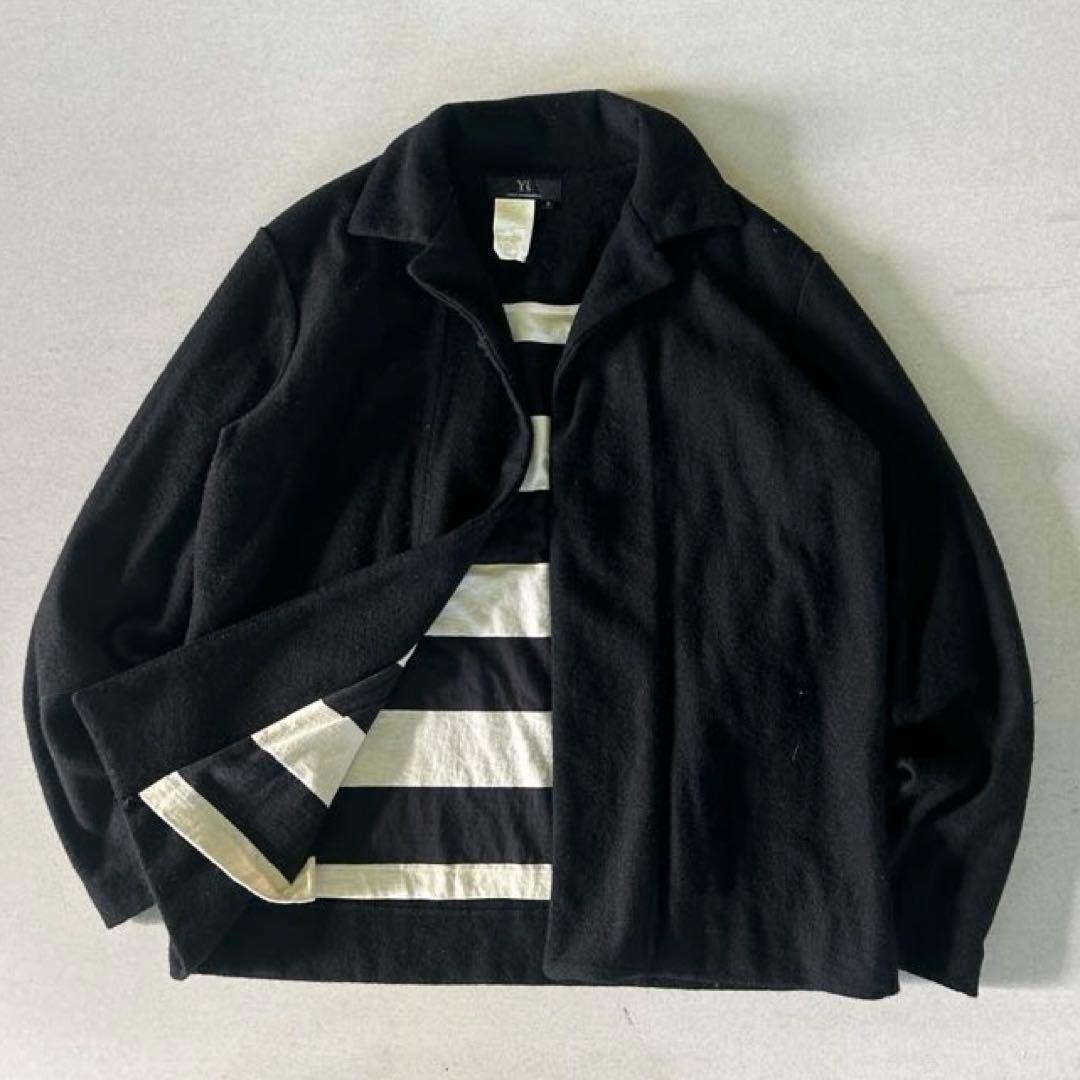 Y's ヨウジヤマモト ウールジャケット ミニマル ボーダー