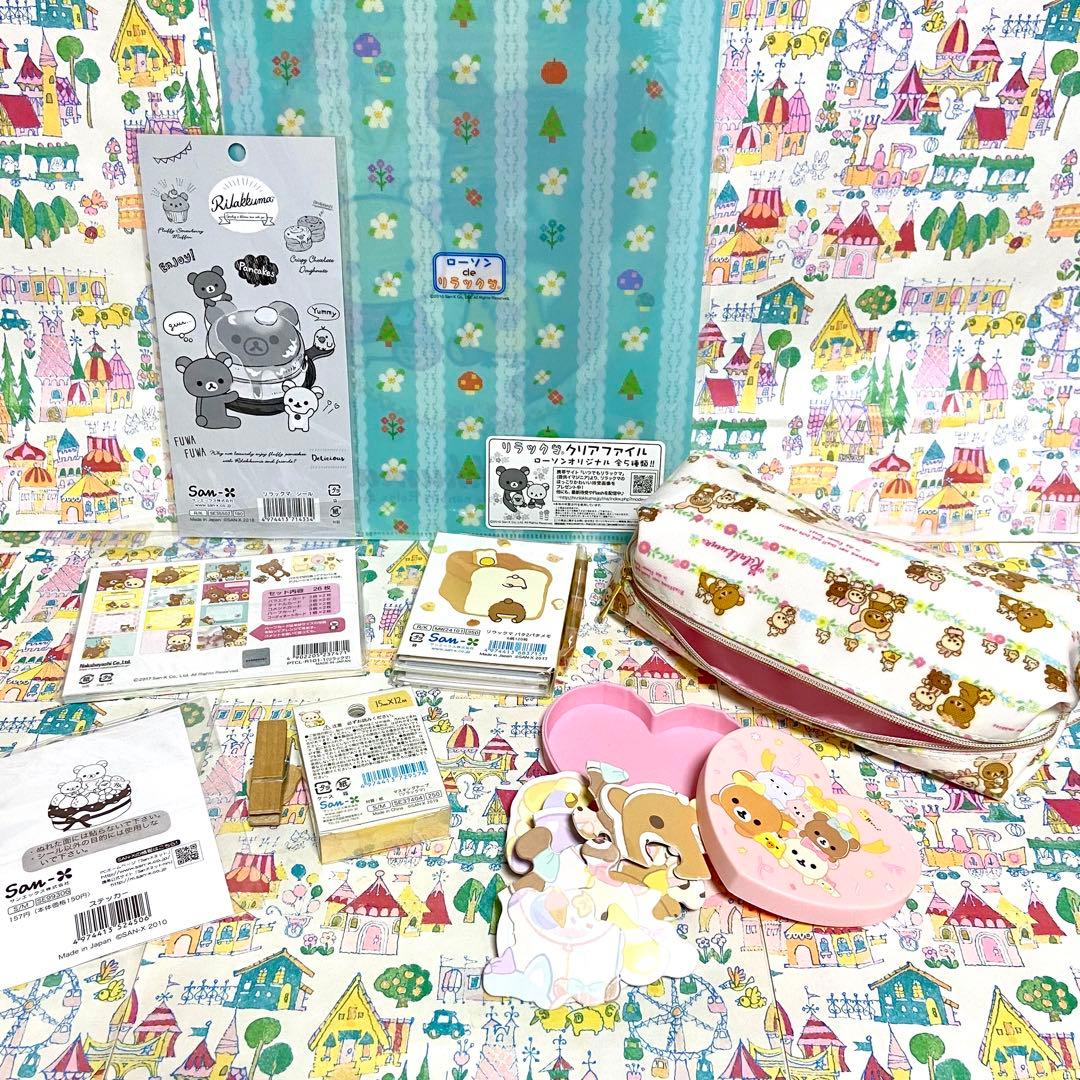 サンエックス リラックマ まとめ売り ぬいぐるみ コリラックマ&マグ 色鉛筆 他