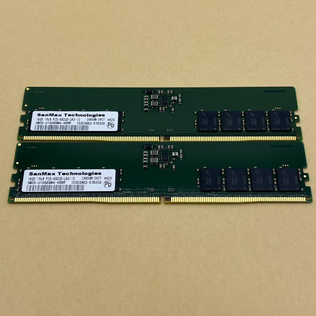 SANMAX DDR5 32GB(16GB×2) 4800MHz