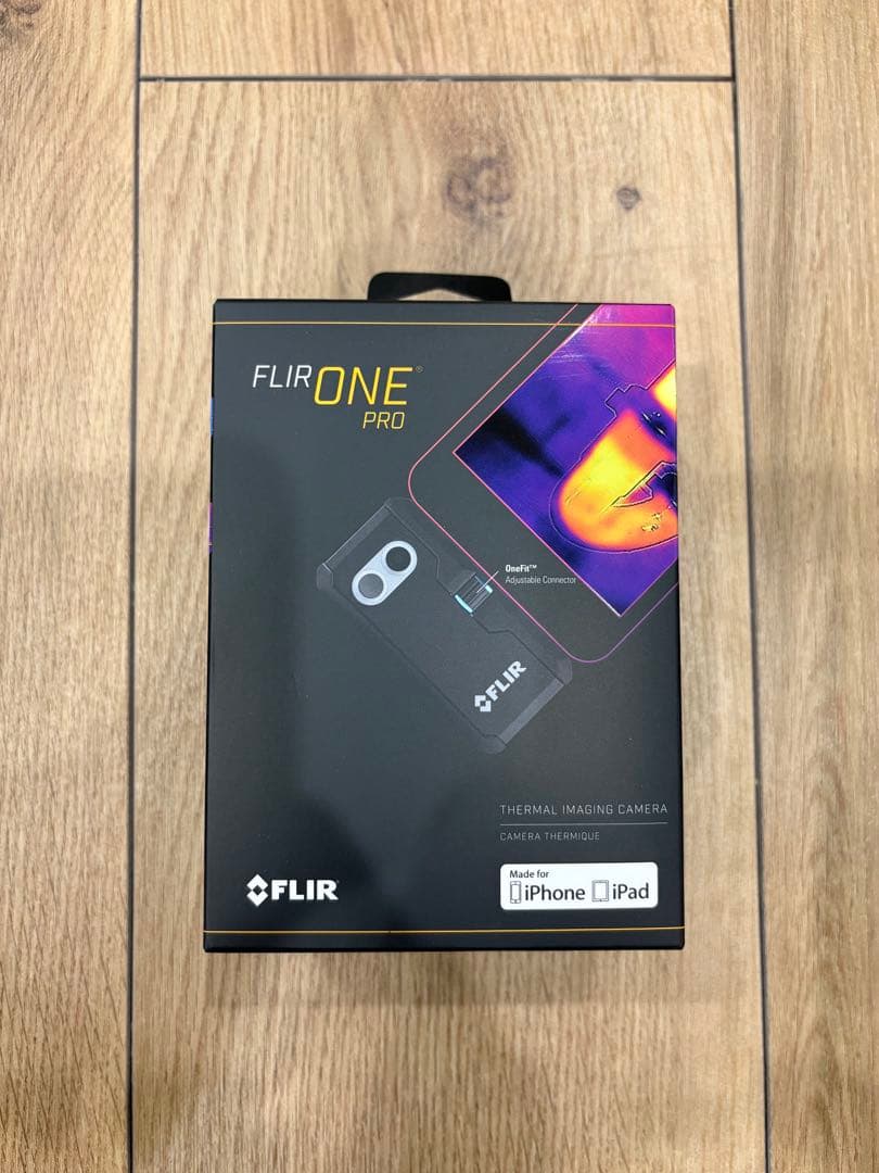 FLIR Lightningポート搭載iPhone用 赤外線サーモグラフィ