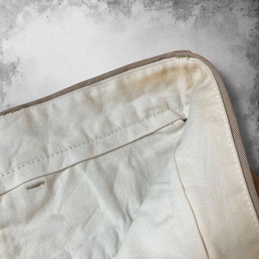 90s RalphLauren ツータックワイドチノトラウザー ポロチノ USA