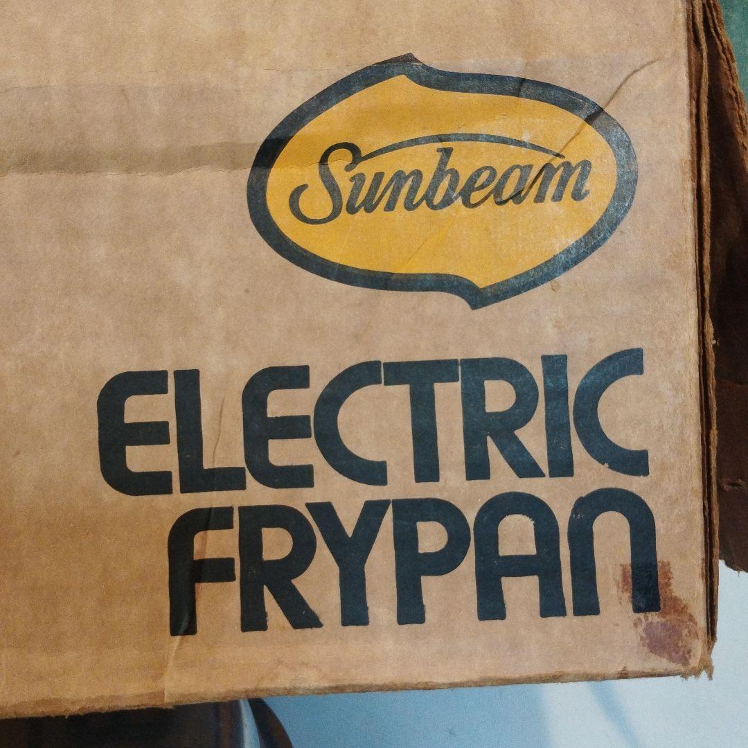 Sunbeam 　ELECTRIC FRYPAN サンビーム電気ホットプレート