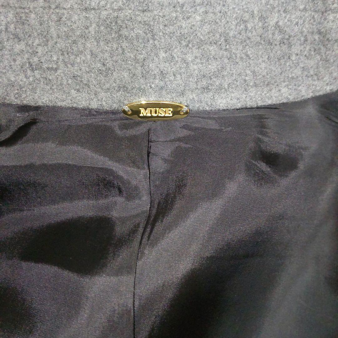 Deuxieme Classe Viclor ハーフ コート グレー