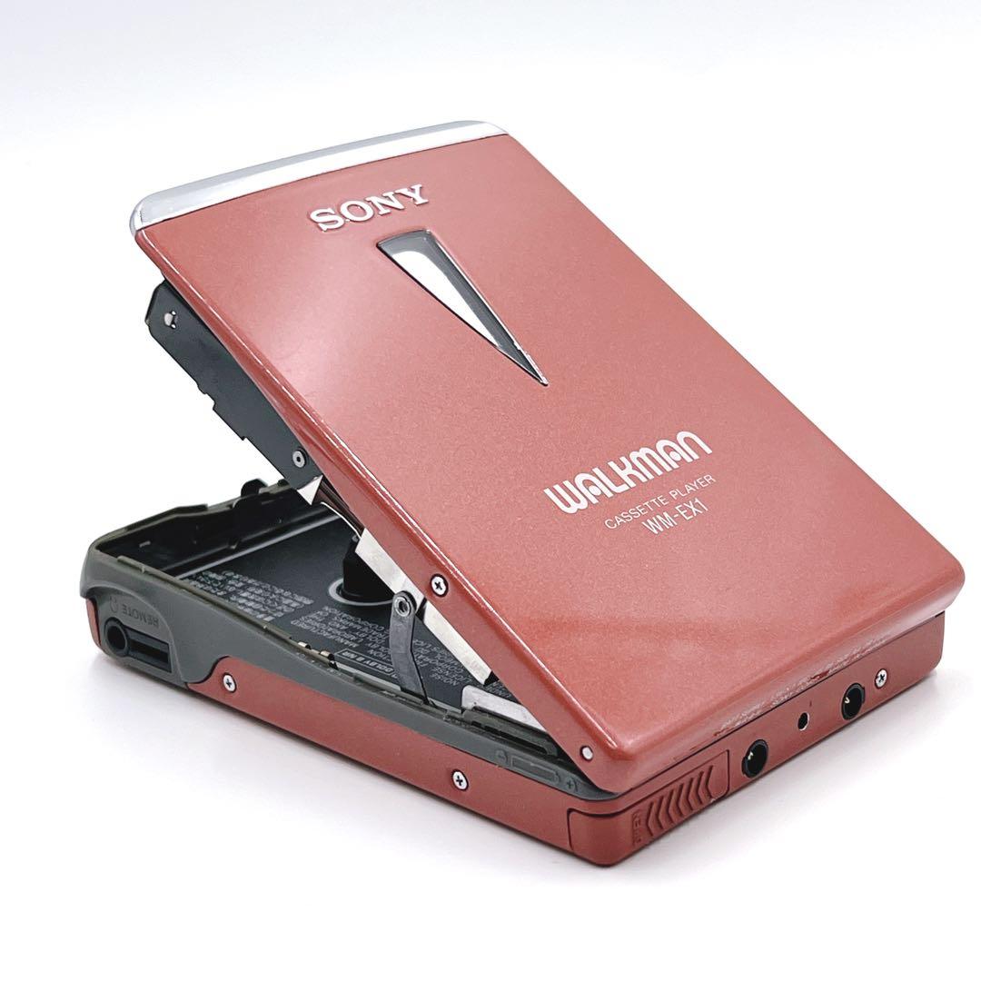 【超美品・動作品】　SONY WM-EX1 ウォークマン　レッド　希少色