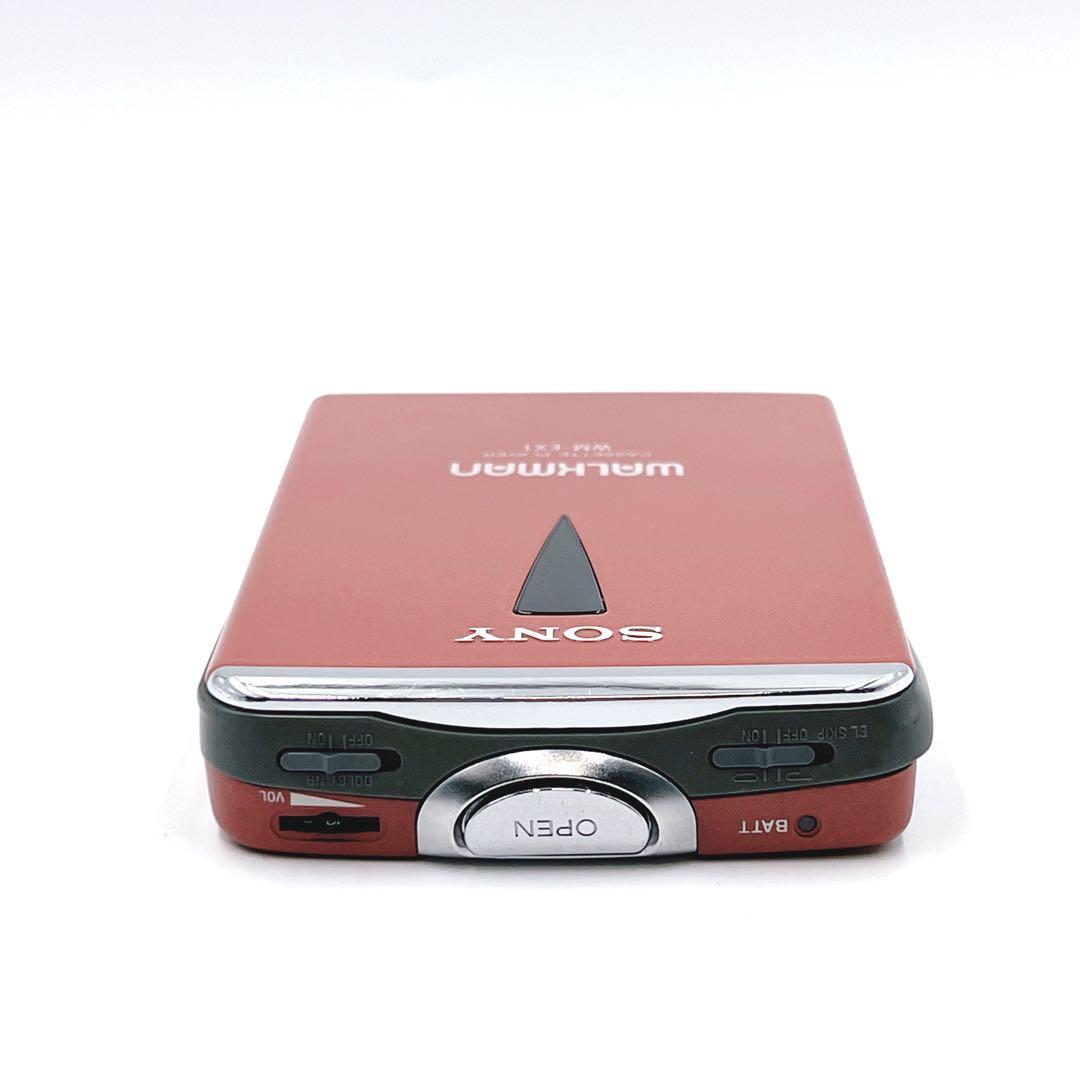 【超美品・動作品】　SONY WM-EX1 ウォークマン　レッド　希少色