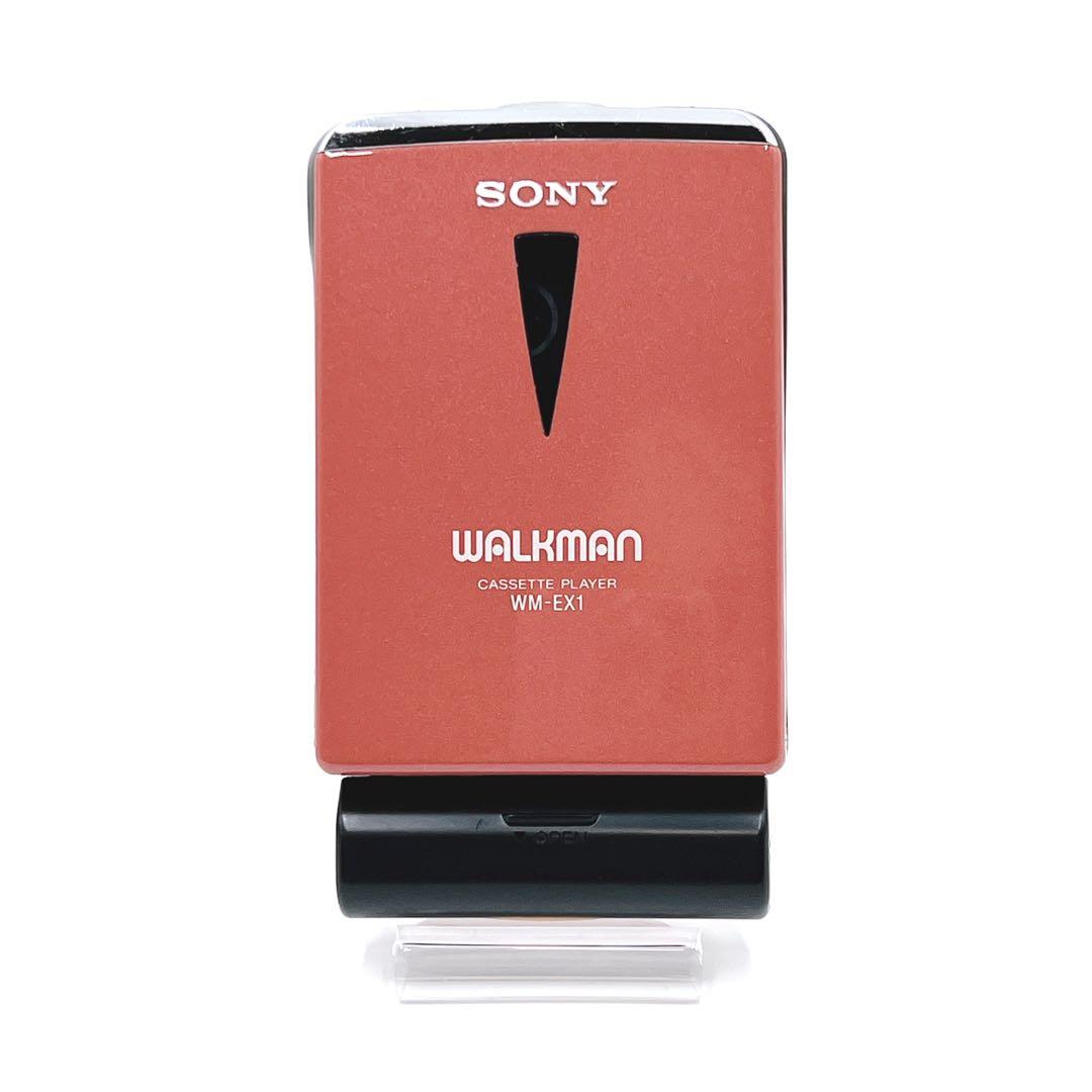 【超美品・動作品】　SONY WM-EX1 ウォークマン　レッド　希少色