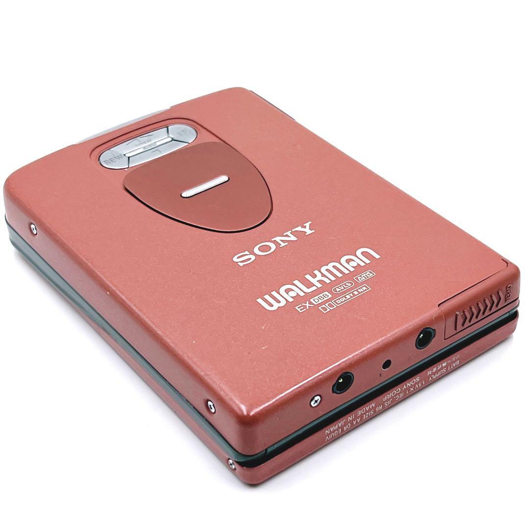 【超美品・動作品】　SONY WM-EX1 ウォークマン　レッド　希少色