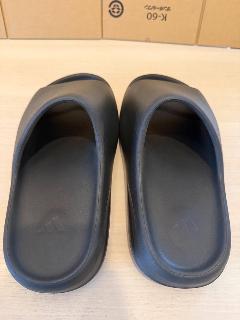 アディダス イージー スライド サンダル 27.5cm US9 HQ6448 黒