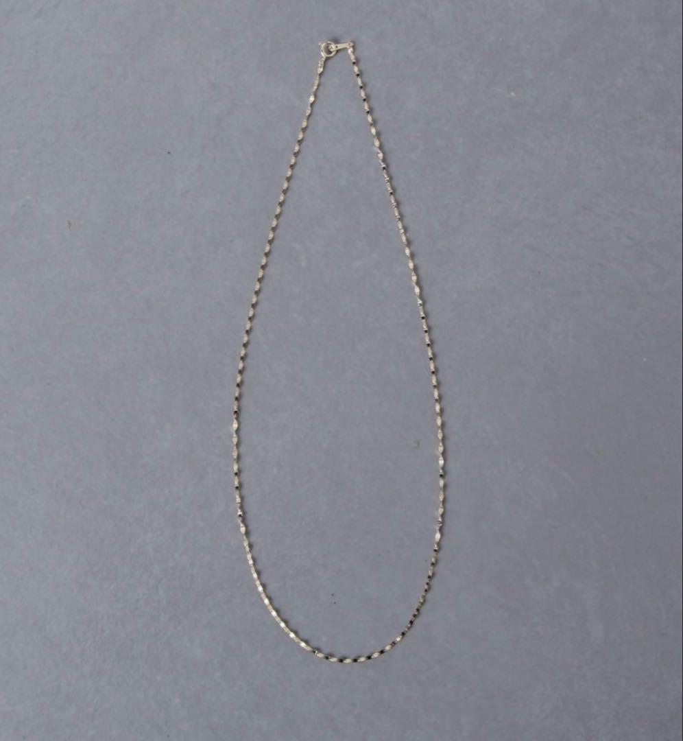 ＜les bonbon＞10Kヴィクトリア チェーンネックレス