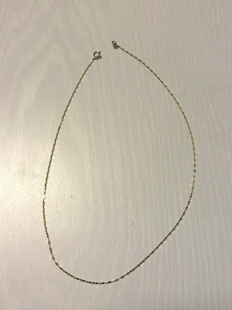 ＜les bonbon＞10Kヴィクトリア チェーンネックレス