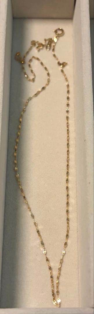 ＜les bonbon＞10Kヴィクトリア チェーンネックレス