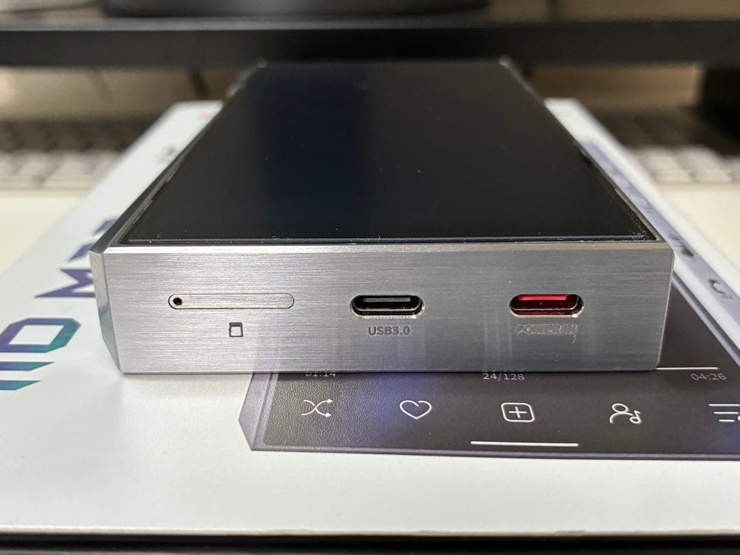 ポータブルプレーヤー FIIO M23 Stainless Steel