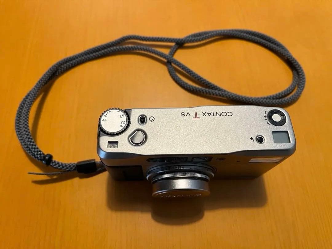 CONTAX TVS シルバー コンパクトカメラ