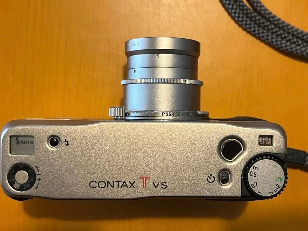 CONTAX TVS シルバー コンパクトカメラ