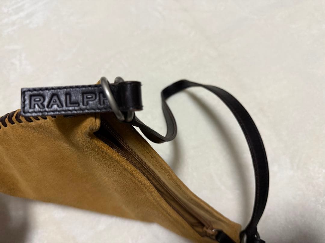 レア Ralph Lauren スエード ハンドバッグ