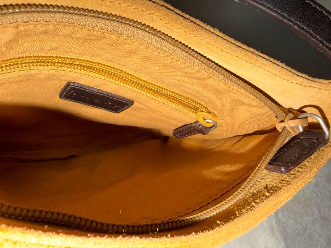 レア Ralph Lauren スエード ハンドバッグ