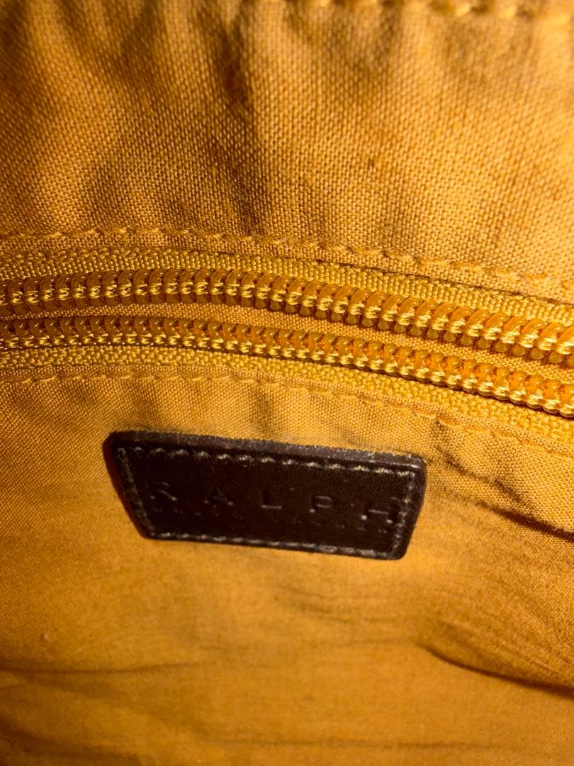 レア Ralph Lauren スエード ハンドバッグ