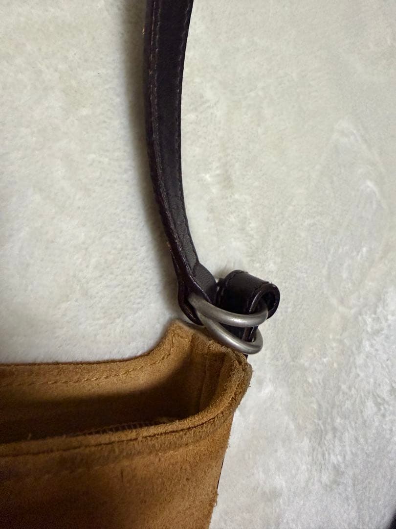 レア Ralph Lauren スエード ハンドバッグ