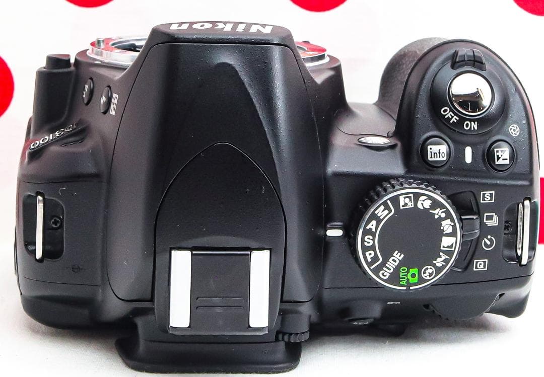 ニコン Nikon D3100❤スマホに転送❤人気機種❤小型軽量一眼レフ❤