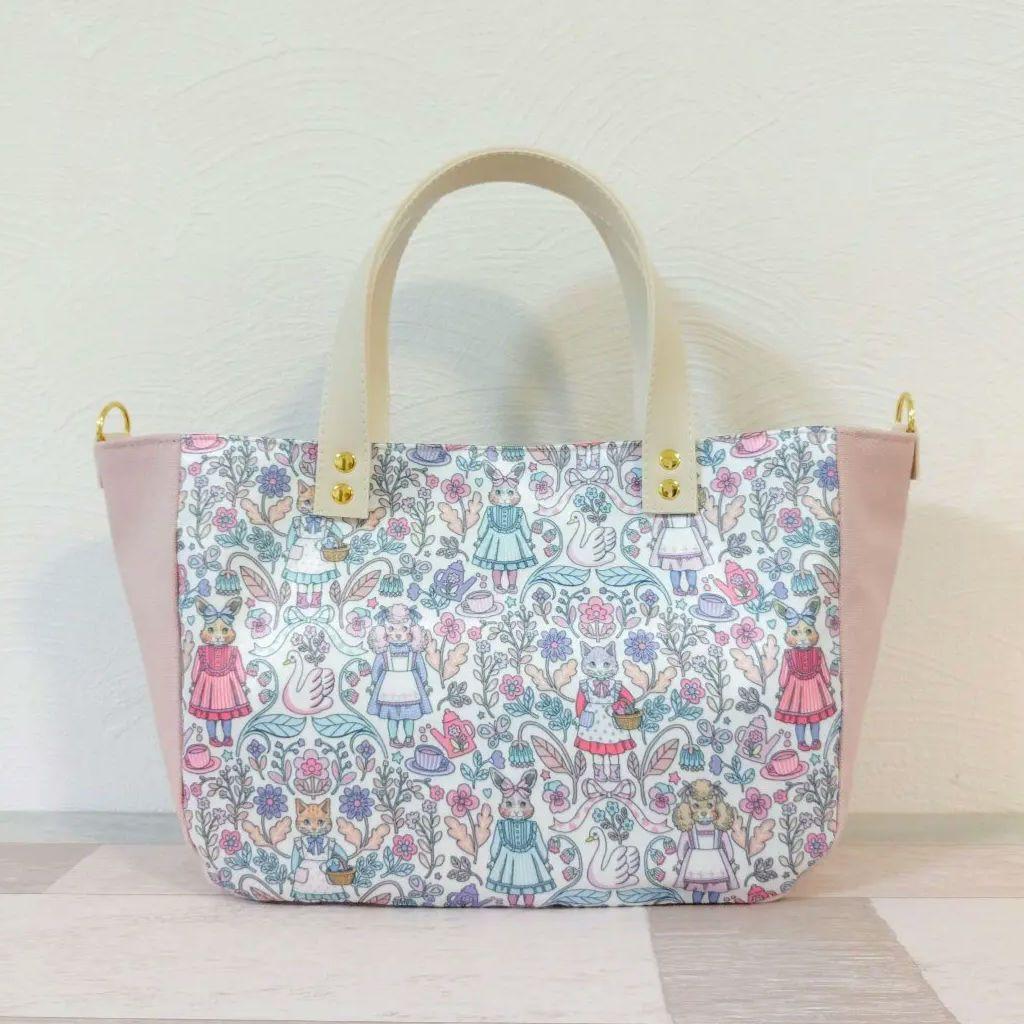 専用☆前ファスナーポケットバッグ＆水筒バッグ☆ ジョリーフルール