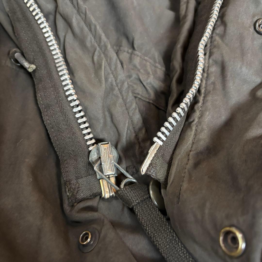 M-65 フィッシュテール 実物 奄美大島泥染め two face アルミジップ