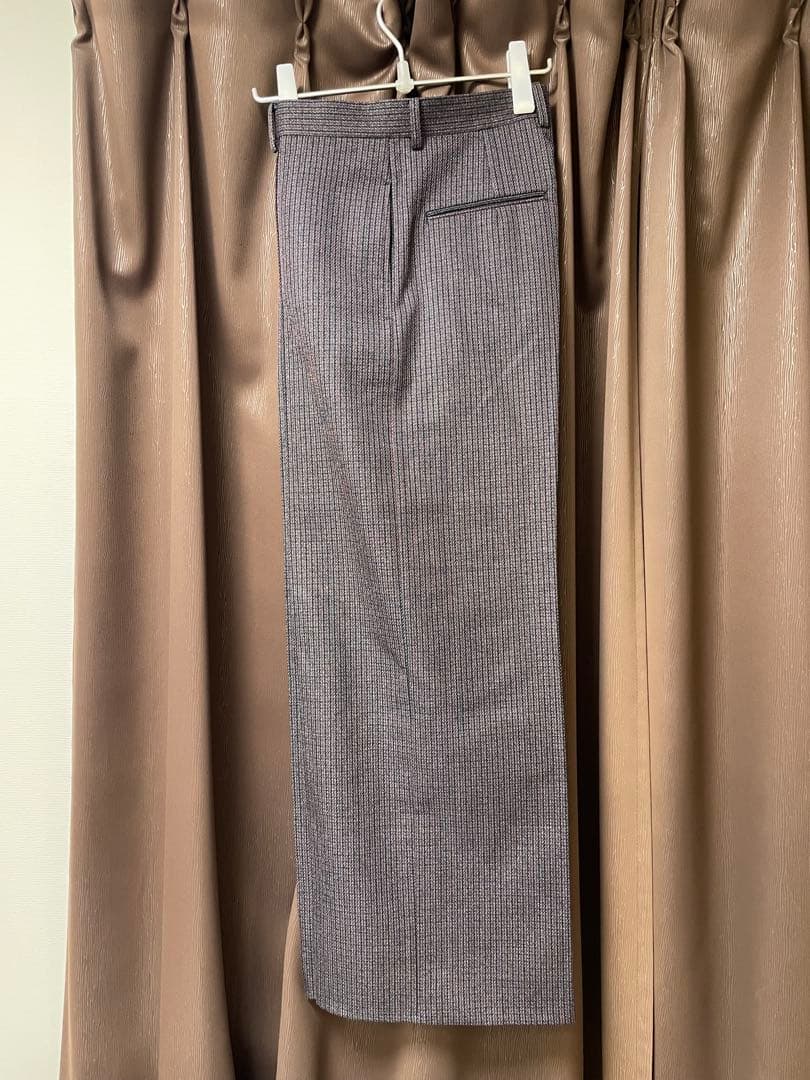 Beautiful People スラックス ベルト付き　ワイドストレート