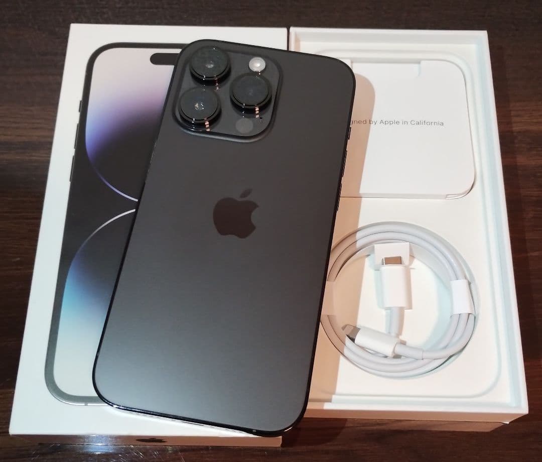 ★純正電池100％★iPhone 14 Pro 128GB SIMフリー 展示品