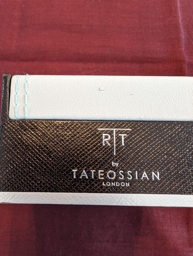 新品　タテオシアンのタイバー　タイピン　タテオシアン氏の直筆サインボックス入り