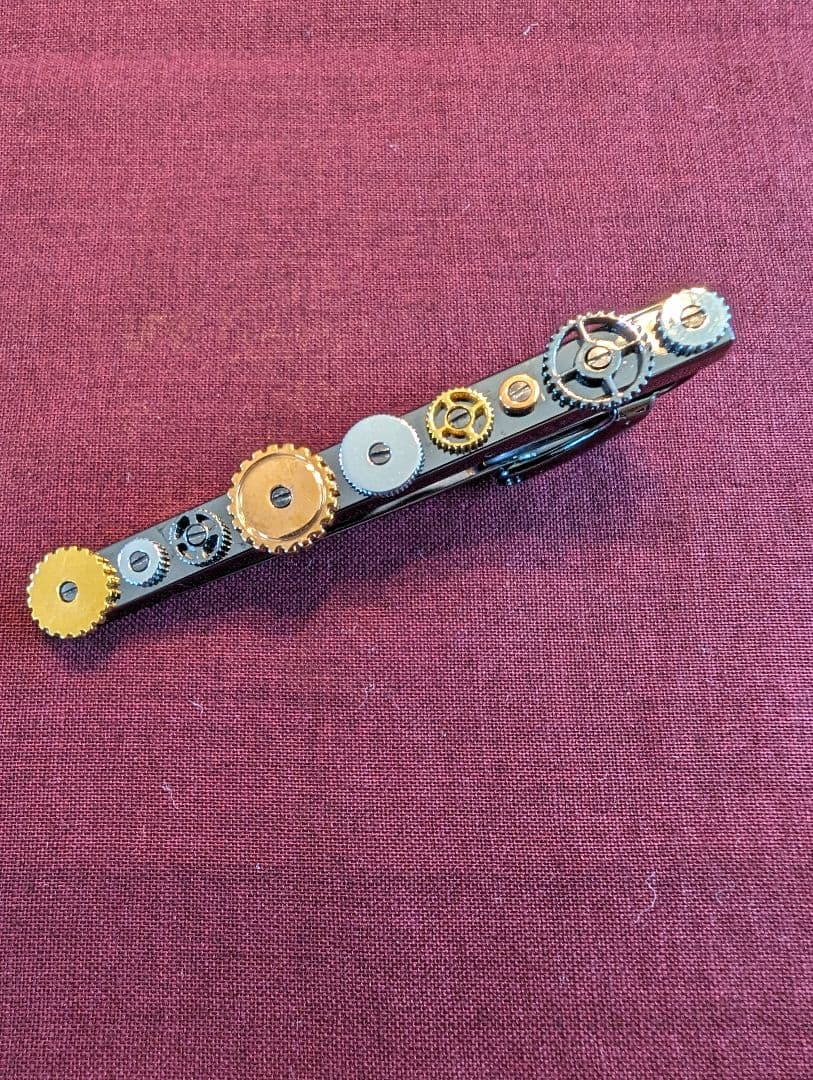 新品　タテオシアンのタイバー　タイピン　タテオシアン氏の直筆サインボックス入り