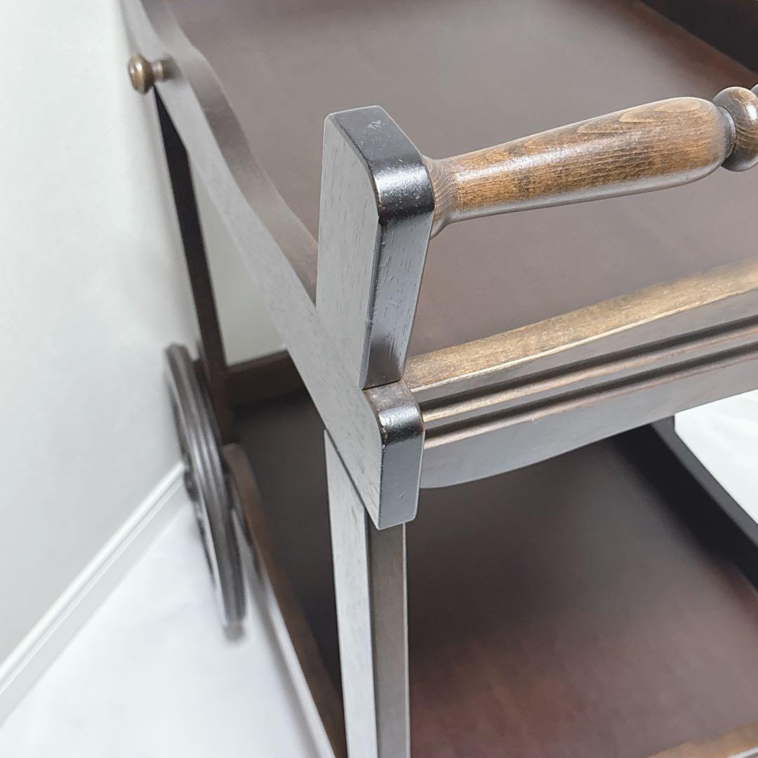 karimoku カリモク キッチンワゴン ヴィンテージ　店舗 オブジェ　極美品