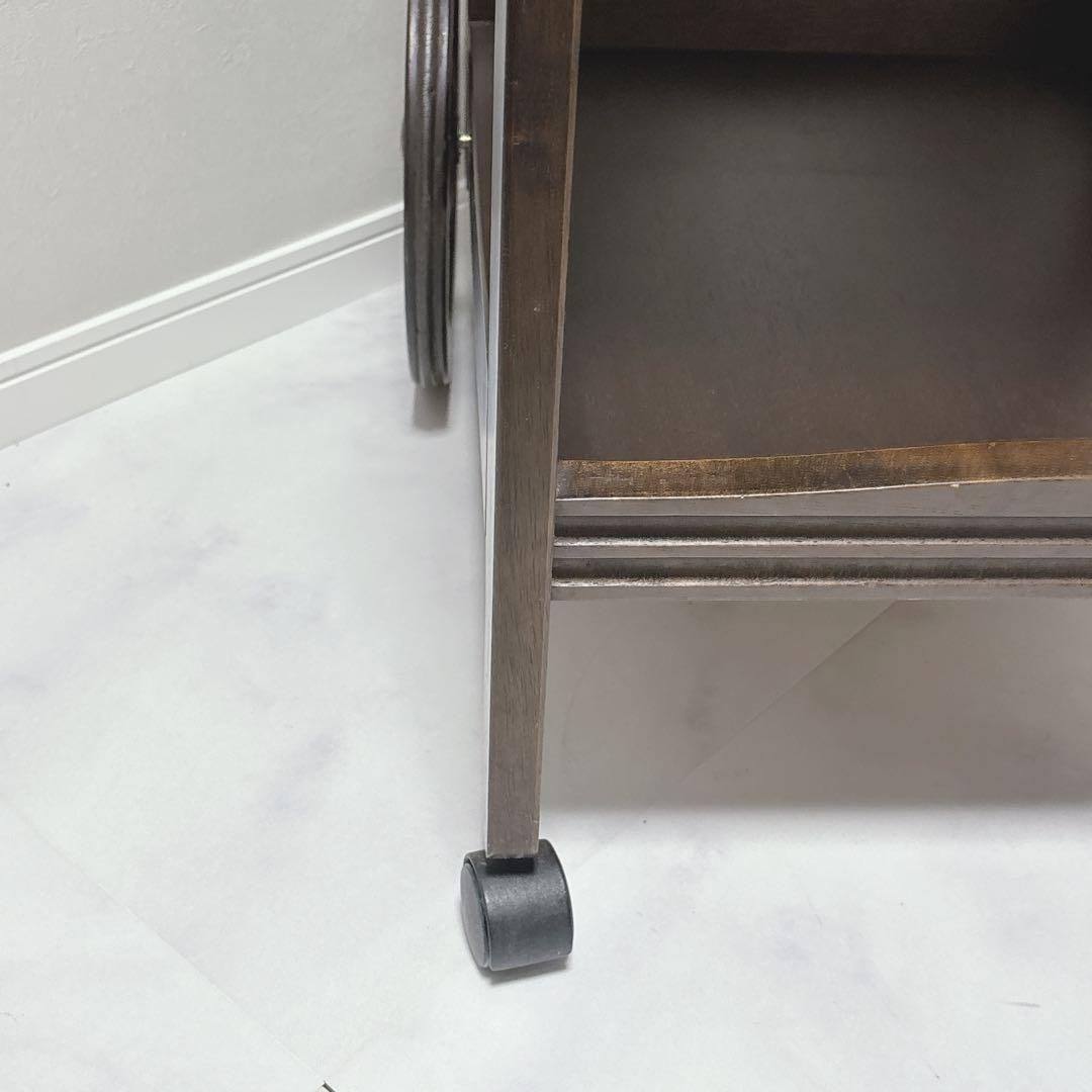 karimoku カリモク キッチンワゴン ヴィンテージ　店舗 オブジェ　極美品