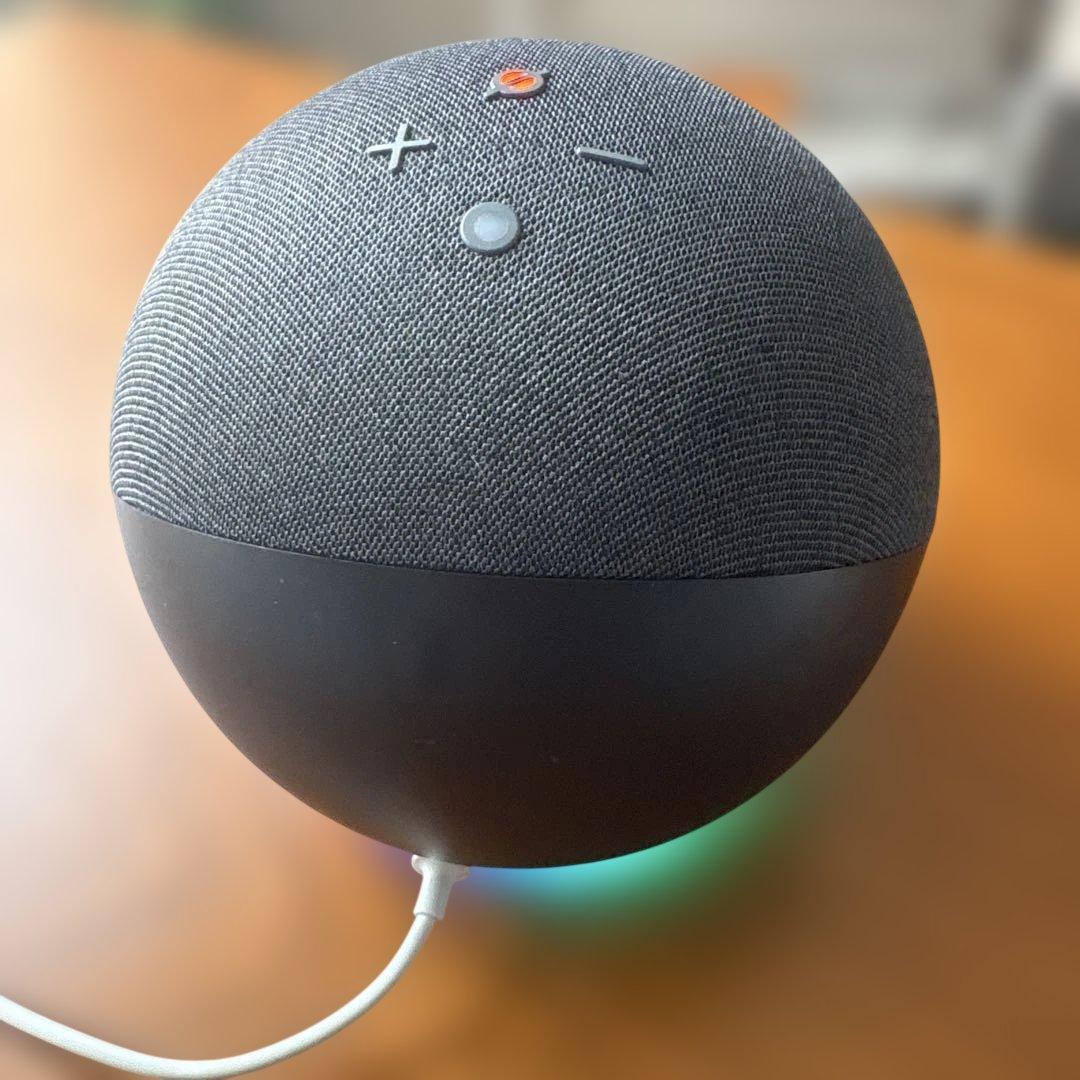 美品 Amazon Echo（第4世代） ブラック